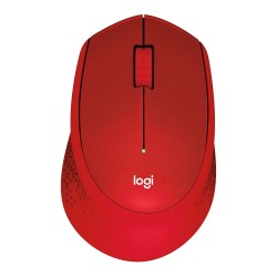 Logitech M330 Silent+ Rouge