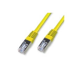 Cordon Cat 6 FTP Jaune 0.25 m
