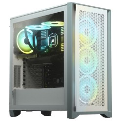 Corsair 4000D Airflow TG Blanc