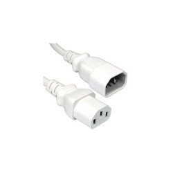 Rallonge C13 C14 Blanc 1m