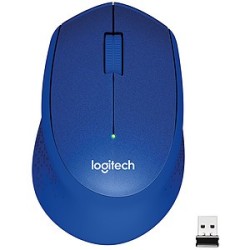 Logitech M330 Silent+ Bleu
